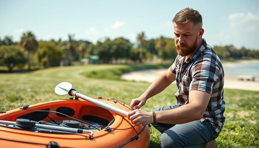 Man assembling foldable kayak in a park, Best Foldable Kayaks For 2026.