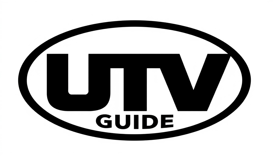 UTV Guide logo with bold oval design