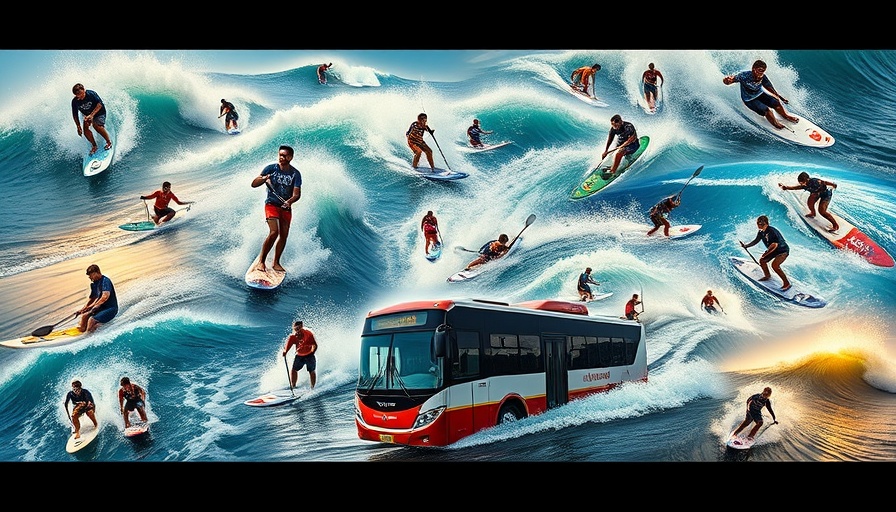 August 2025 SUP News: Monthly Round-up featuring diverse paddleboarding scenes.
