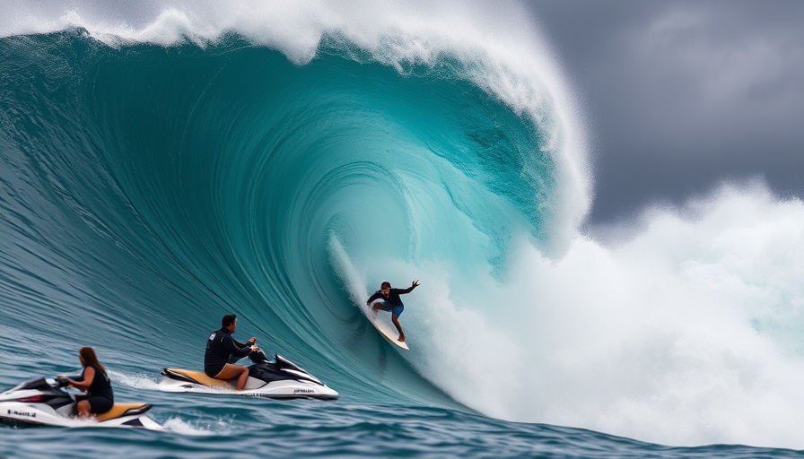 Surfer conquers huge wave during Hurricane Erin in Ireland.