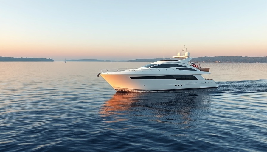 DeFever 72 yacht sailing on calm waters at dusk