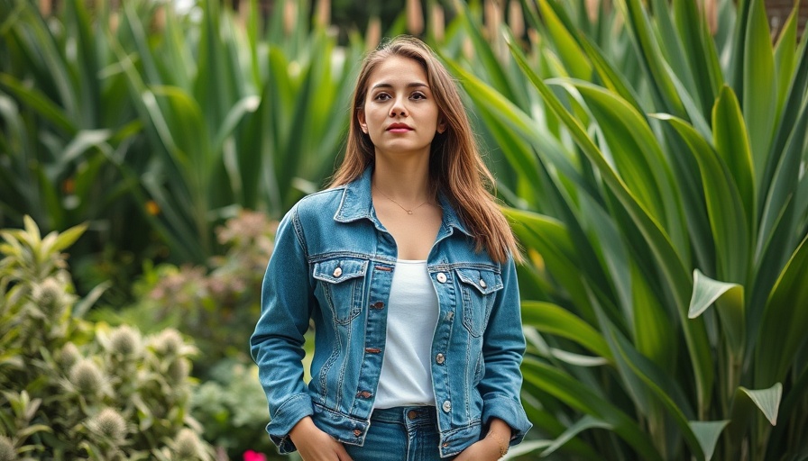 Woman enjoying eco-friendly gardening in a lush garden.
