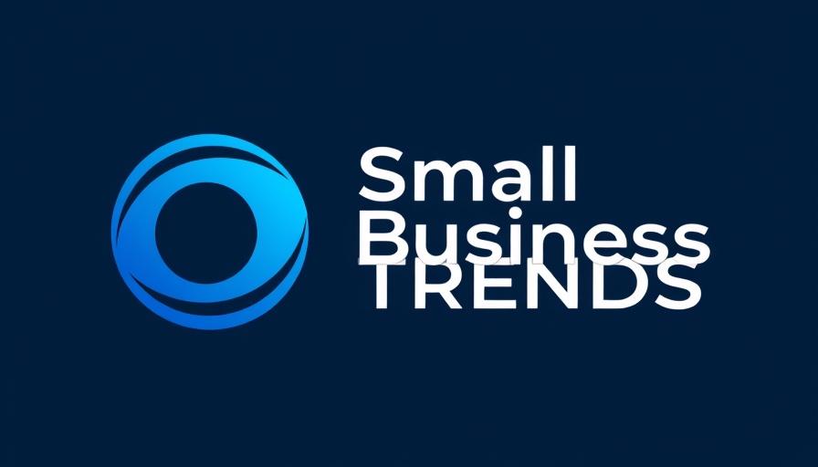 Small Business TRENDS logo in blue and white design.