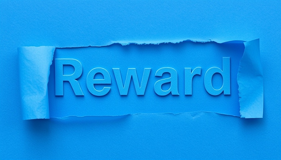 Benefits of rewards programs concept with torn paper effect.