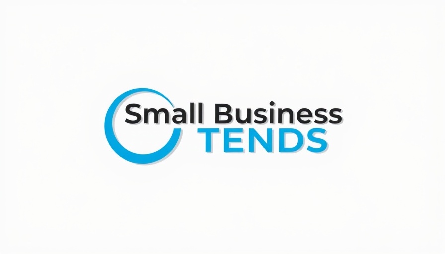 Small Business TRENDS logo in blue on white background