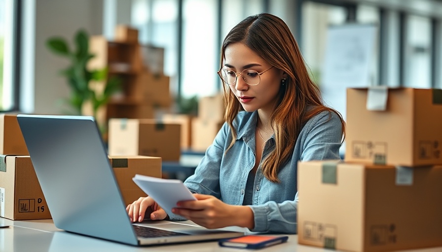 Professional young woman working with Digital Asset Management Software for Small Businesses.