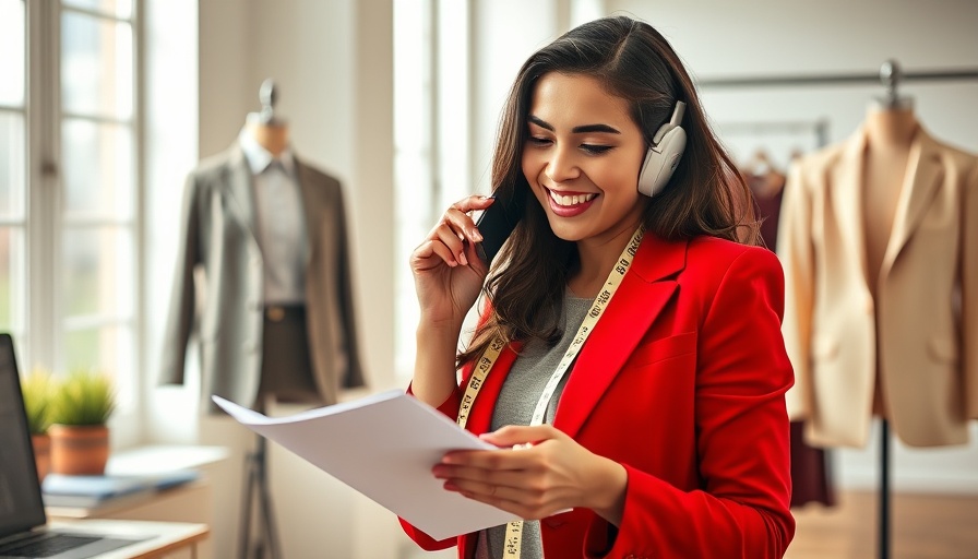 Effective sales coaching in fashion setting with engaged professional.
