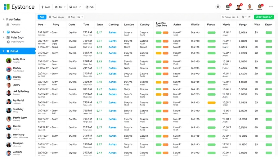 Digital dashboard for 'About Me Templates for Business Growth' showing user data.