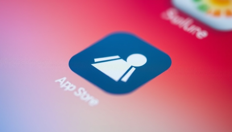 Close-up of App Store icon reflecting Apple App Store ruling impact.