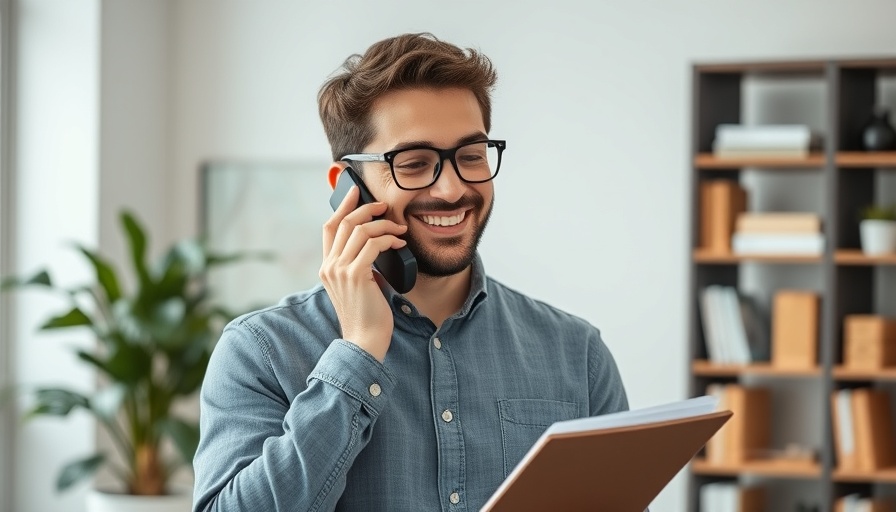 Young professional discussing FreshBooks Retainer Features in office.