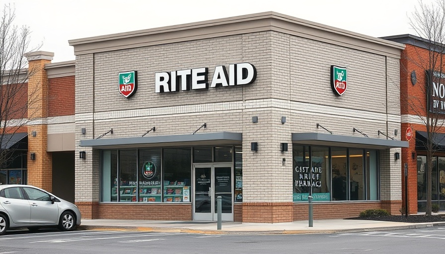 Rite Aid storefront showcasing brand signage - Rite Aid Bankruptcy Challenges.