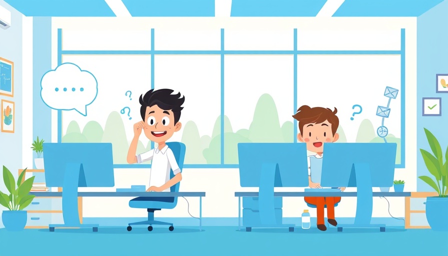 Bright cartoon office with colleagues exploring Odoo alternatives.