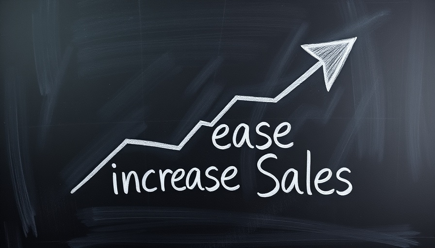 Chalk drawing to increase sales for small businesses.