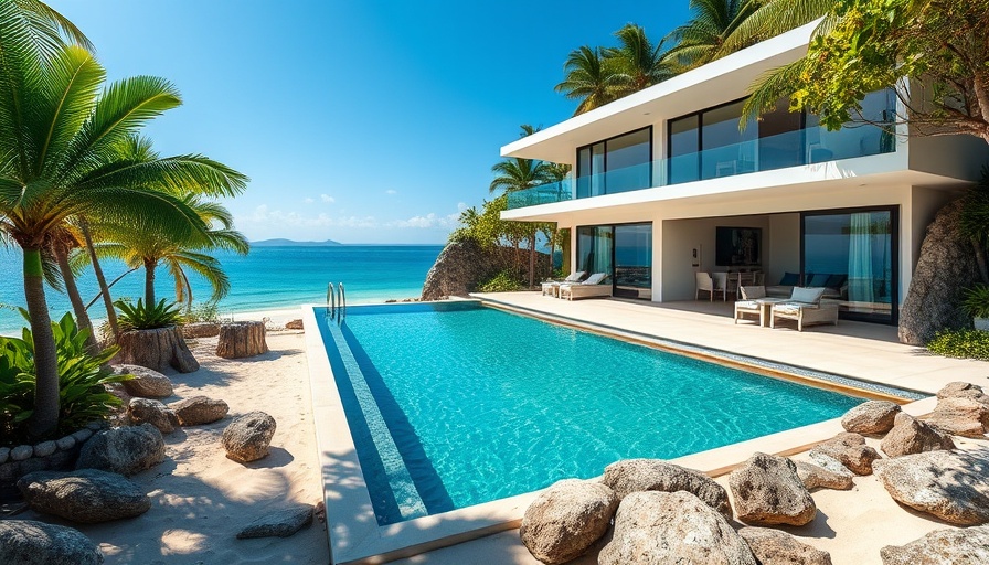 Travel to The Strand in Turks and Caicos: luxury beachfront villa