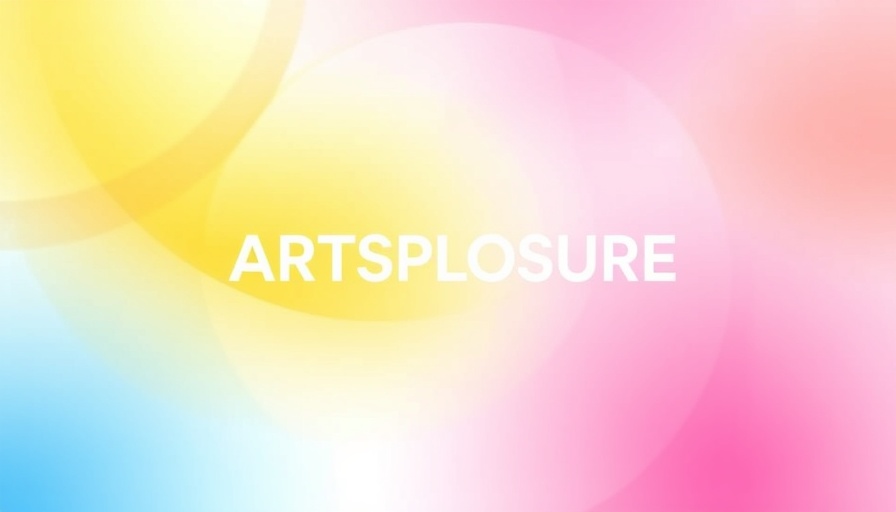 Gradient Artsplosure festival logo 2025.