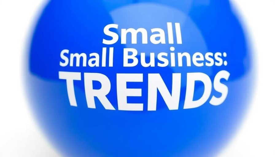 Small Business Trends minimalist logo with blue sphere.