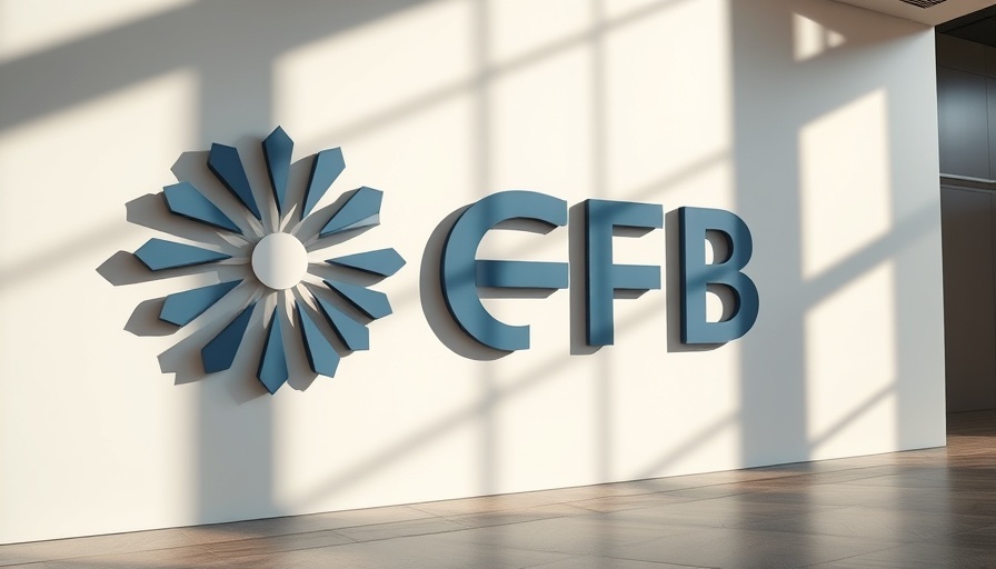 CFPB logo on stone wall representing CFPB Nonbank Registry Rescindment