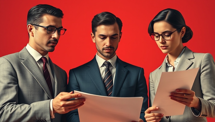 Business professionals reviewing document; Employee Benefits in Japan.