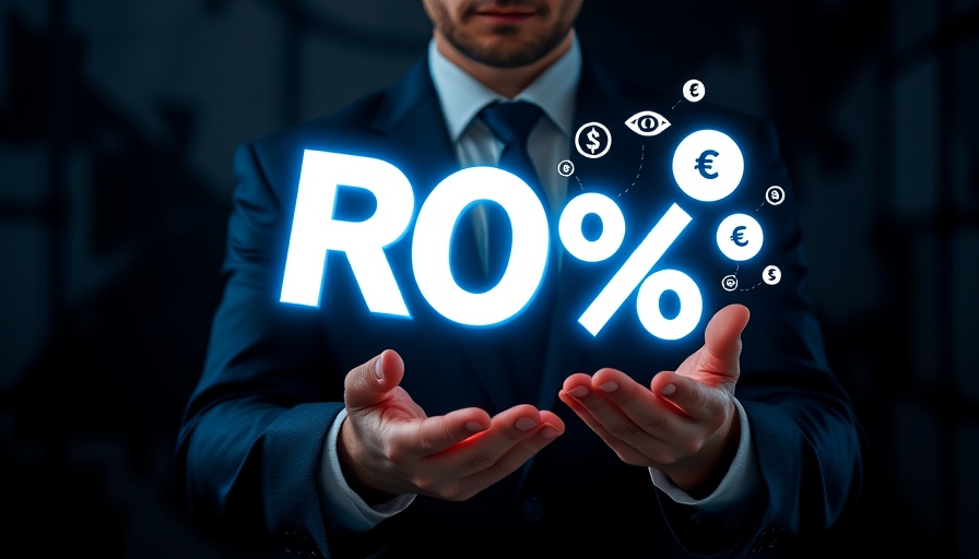 Energy Management System Hospitality ROI concept with currency icons.