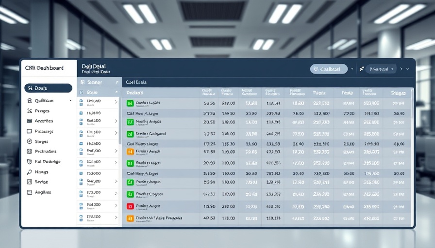 Zoho CRM AI enhancements showcasing dashboard with deal stages.