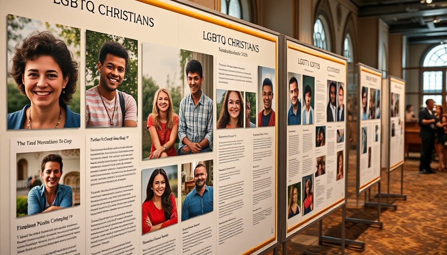 The In Between Exhibit celebrates LGBTQ Christians with portraits and stories.