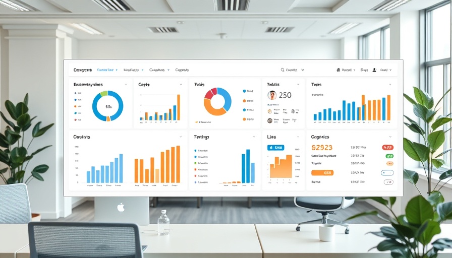 Modern Google Sheets dashboard interface with charts and graphs.