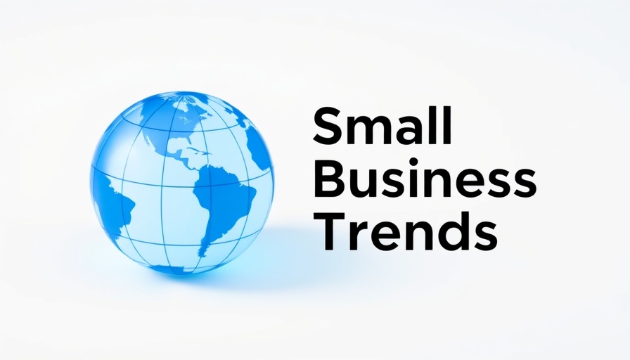 Logo of Small Business Trends featuring a blue sphere