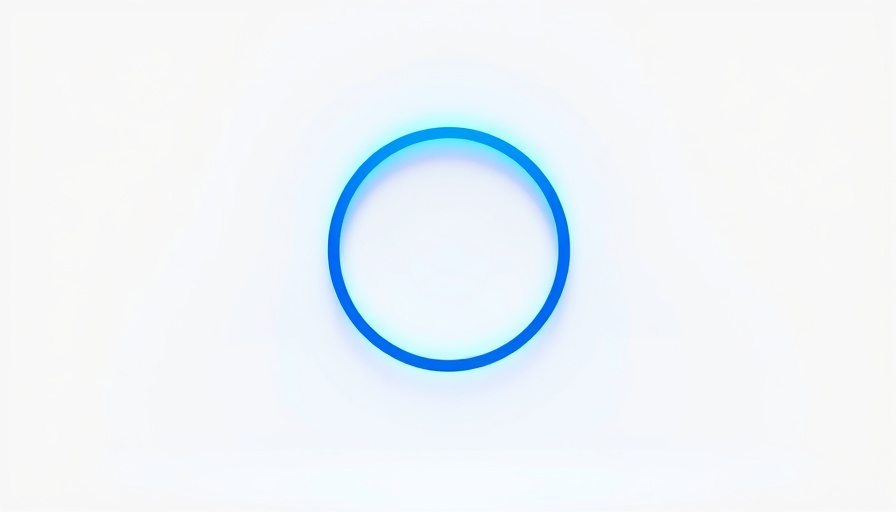 Small Business Inventory Trends logo with blue circle and text.