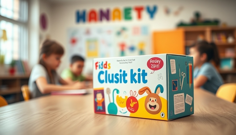 RoboThink Class Kit box at Go-Kart building workshop for kids.