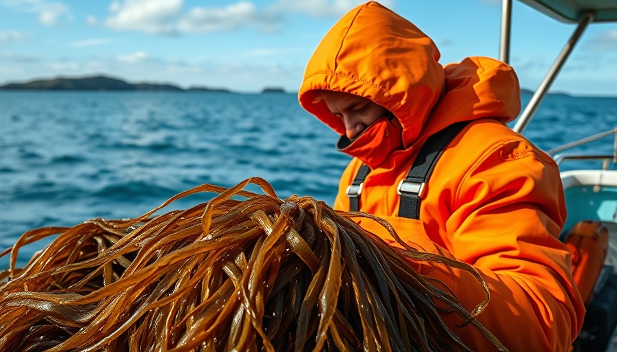 Seaweed harvester promotes supply chain sustainability