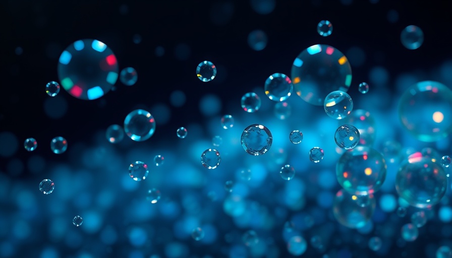 Vibrant nanobubbles in dark environment for sustainable hospitality.