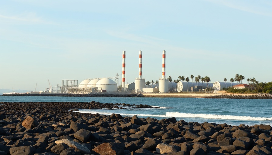 Industrial facility by ocean captures carbon with Captura.