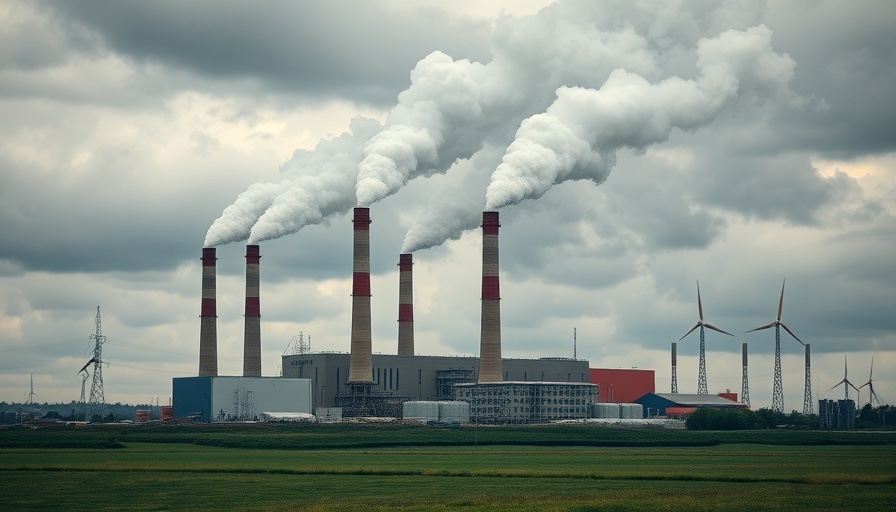 Industrial power plant in Ireland signaling end of coal era