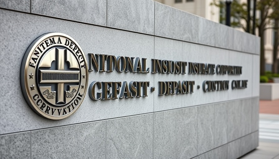 FDIC polished stone wall and emblem, capital standards modification.