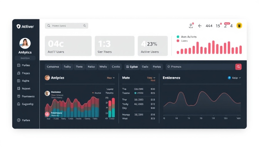 User activity dashboard interface showing Odoo alternatives and competitors analytics.