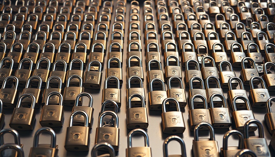 Identical padlocks on reflective surface symbolizing all-in-one cybersecurity solution.