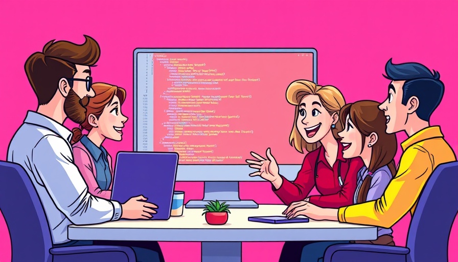 ClickUp vs Todoist: Team collaboration cartoon illustrating productivity.