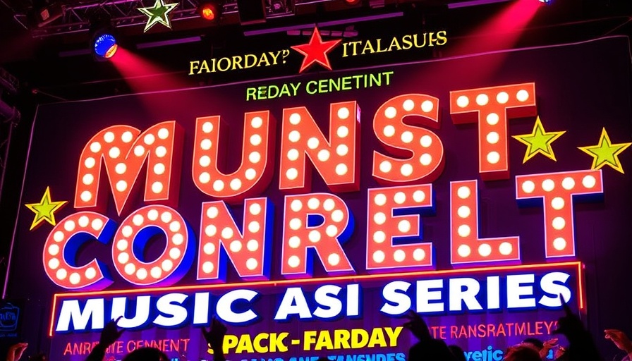 Live After 5 concert series poster with event details.