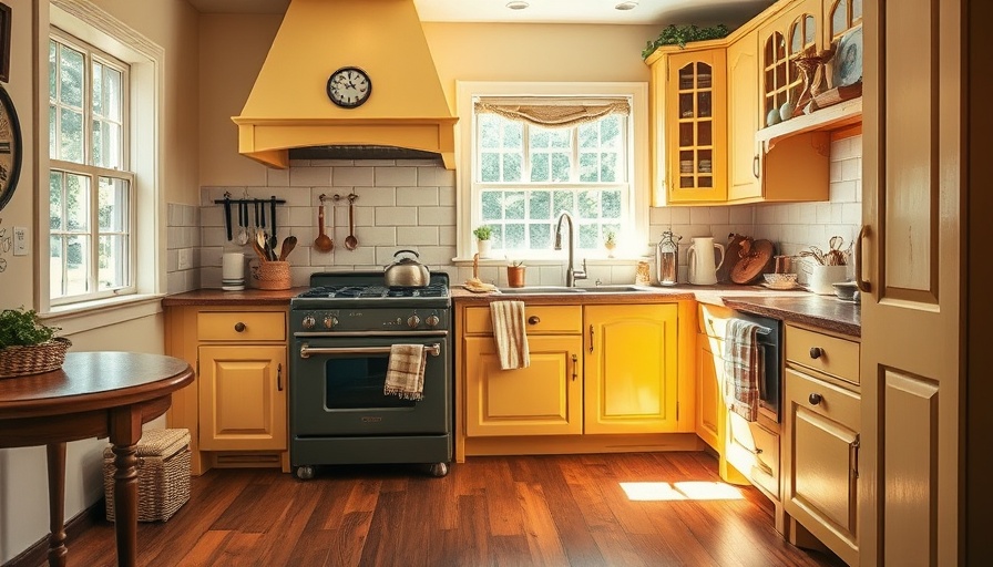 Updating a 100-year-old kitchen with elegant yellow cabinetry.