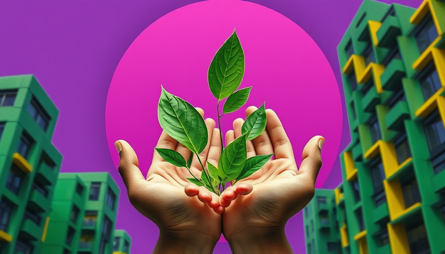 Vibrant collage representing sustainability strategy for businesses.