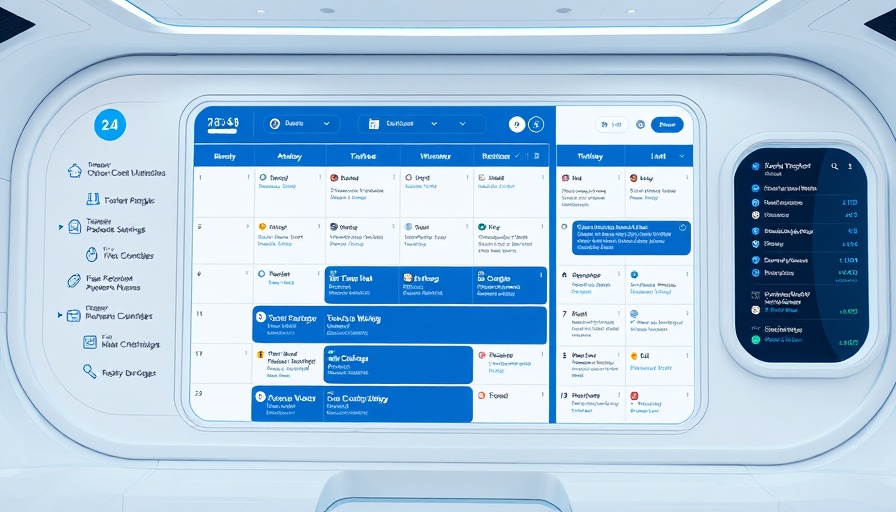 Goal-based AI optimization task management interface.