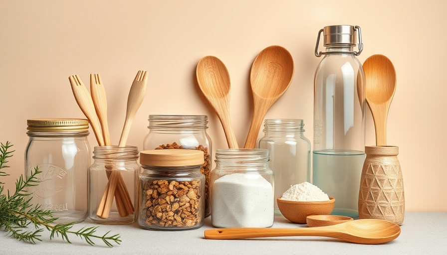 Eco-friendly items showcasing impactful plastic-free swaps.