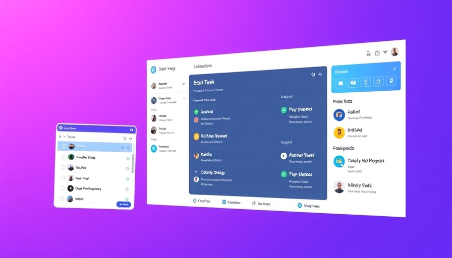 Screenshot of a task management interface showcasing collaboration tools, ChatGPT alternatives for business.