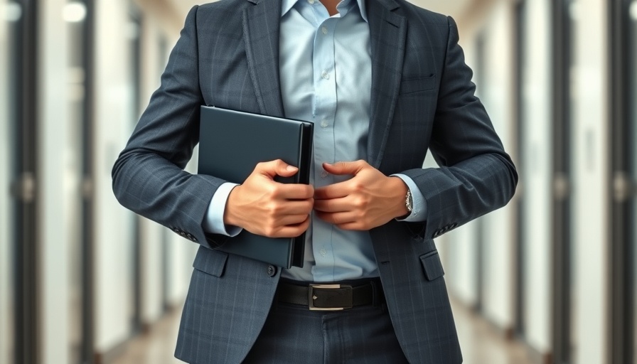 Business casual person illustrating unemployment rate and job gains.