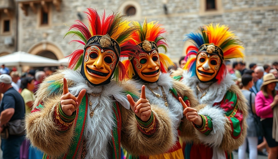 Sustainable tourism in Sardinia: traditional masked festival