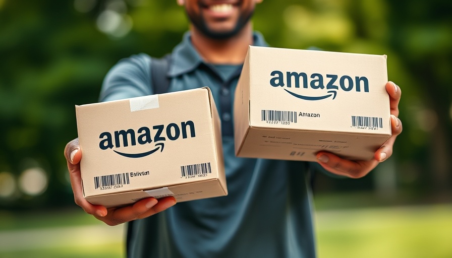Hands holding Amazon packages representing hottest Amazon deals in August.