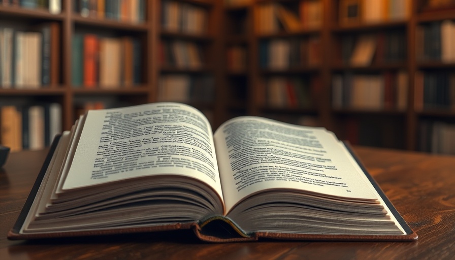 Open book on table, symbolizing SOP Software Tools for Business Growth.