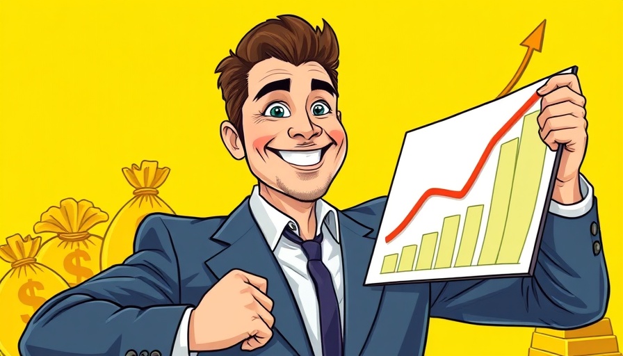 Effective sales documentation concept with businessman and chart.