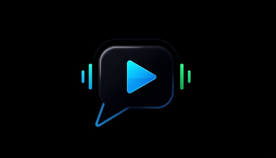 Modern podcast logo symbolizing British content marketing strategies.