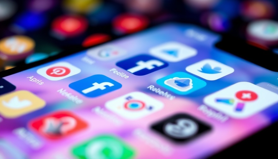 Opportunities in Digital Marketplaces Advertising illustrated by app icons.